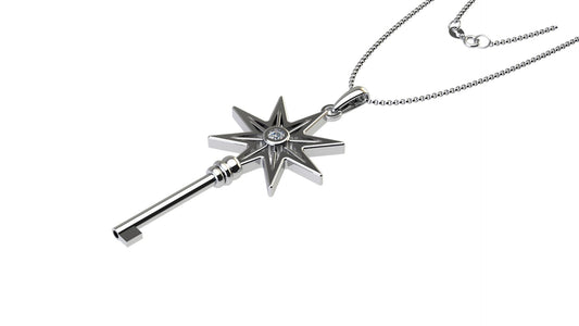 Llave Brillo Celeste