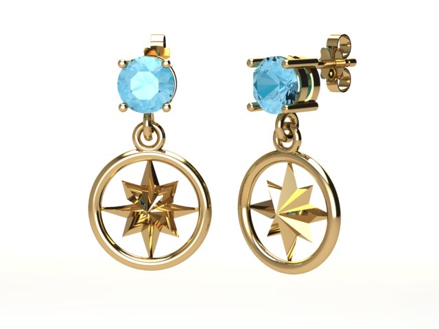 Aretes  Estrella